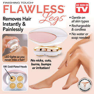 FINISHING TOUCH FLAWLESS LEGS WOMENS WET AND DRY HAIR REMOVER