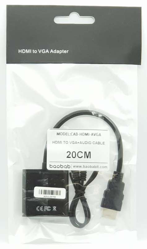 CAB HDMI-VGA CABLE