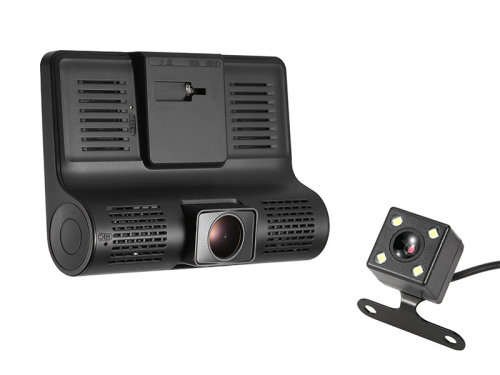 CAR DASH CAM 4" WITH REAR VIEW CAMERA