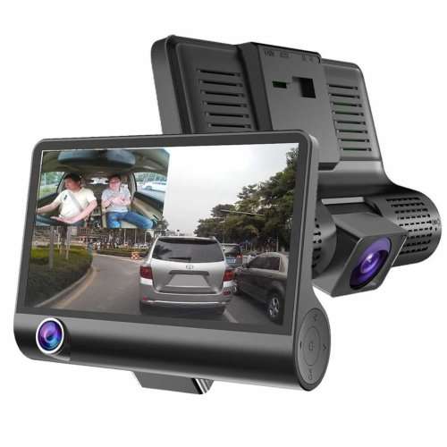 CAR DASH CAM 4" WITH REAR VIEW CAMERA