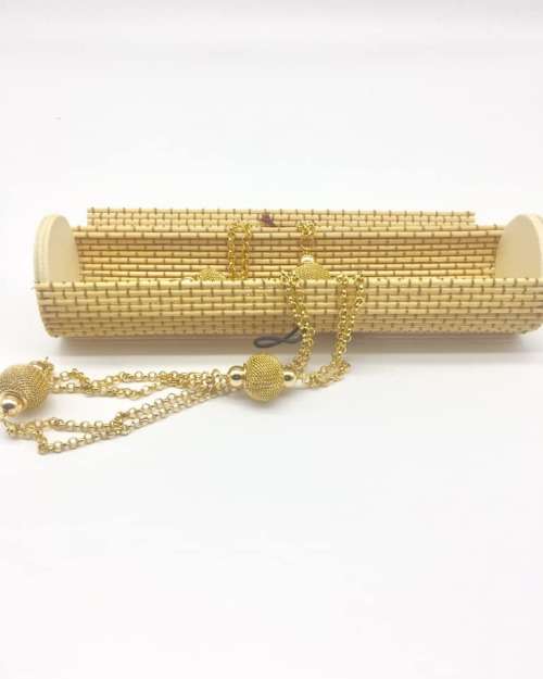 ROUND NATURAL BAMBOO GIFT BOX/JEWELERY PACKAGE BOX
