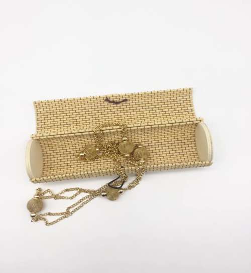 ROUND NATURAL BAMBOO GIFT BOX/JEWELERY PACKAGE BOX