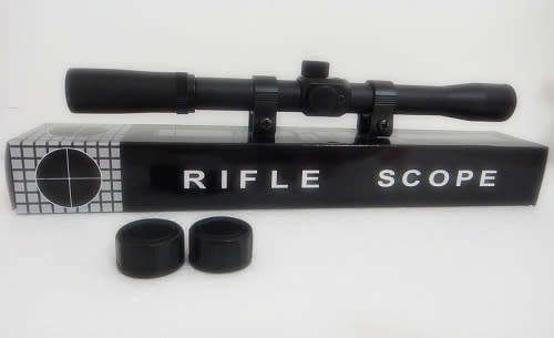 RIFLE SCOPE 4 x 20