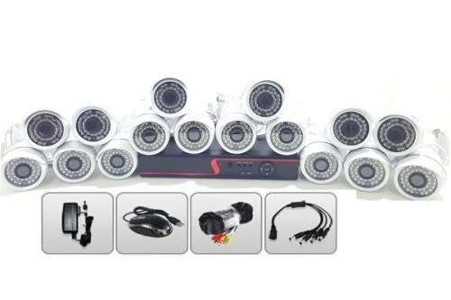 AHD 16 Channel Kit - 16 Channel Camera AHD CCTV Security Recording System