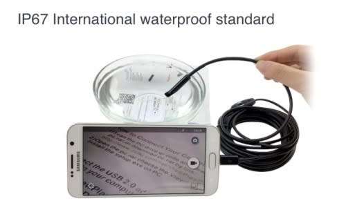 Endoscope - Wire Camera - 10m Android & Windows PC compatible Endoscope