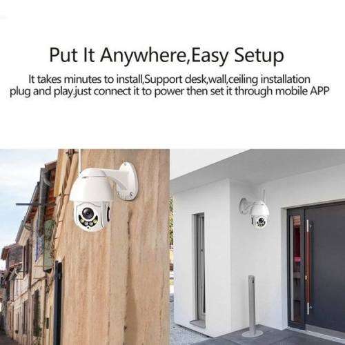 Wifi Outdoor Dome IP Surveillance camera wireless