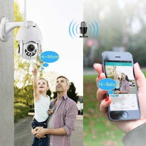 Wifi Outdoor Dome IP Surveillance camera wireless
