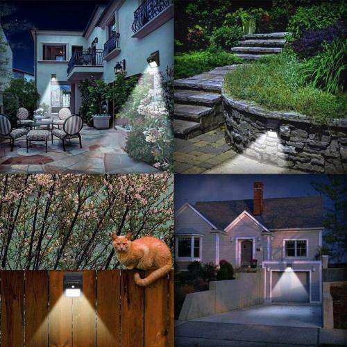CCLamp Pack of 2 LED Waterproof Solar Lights