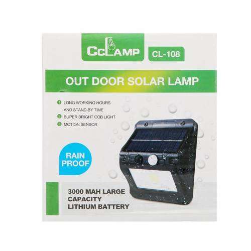 CCLamp Pack of 2 LED Waterproof Solar Lights