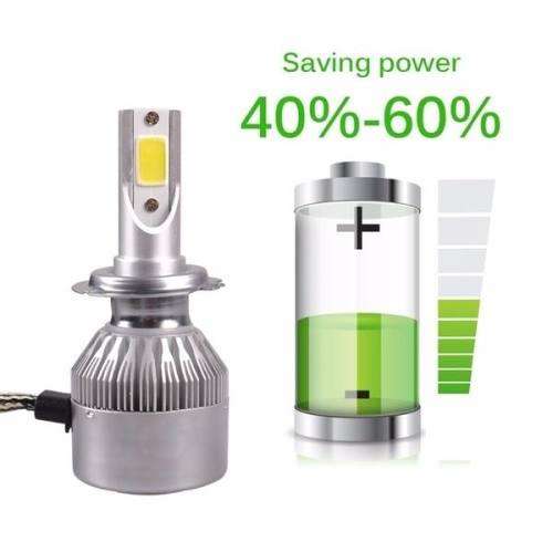 H1 H3 H4 H7 H8/9/11 H13 9004 9005 9006 9007 9012 880 881 COB 600000LM 6500K Car Auto Bulb Lamp 2 PCS