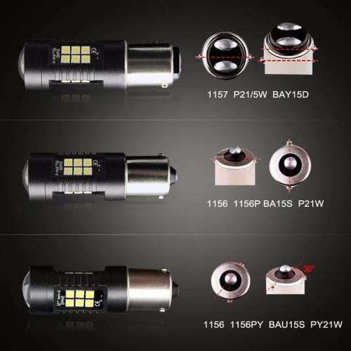1Pc H7 H8 H11 9005 HB3 9006 HB4 1156 LED Bulb Car Fog Light