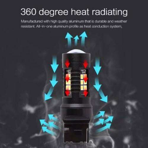 1Pc H7 H8 H11 9005 HB3 9006 HB4 1156 LED Bulb Car Fog Light