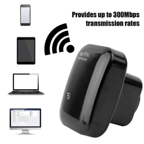 EU / US / UK / AU Plug 300Mbps Signal Booster Signal Amplifier WiFi Repeater