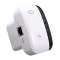 WR03 Portable 300Mbps 2.4GHz WiFi Repeater Wireless Router with Wall in Socket US Plug White