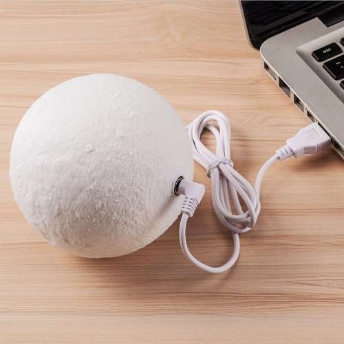Rechargeable Lunar 3D Moon Lamp