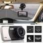4" 1080P Dual Lens Car Dash Cam Driving Recorder Front and Rear Camera Dashboard DVR Recorder