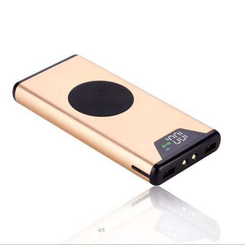 10000mah QI Wireless Charger Power Bank Portable Dual USB with Digital Display