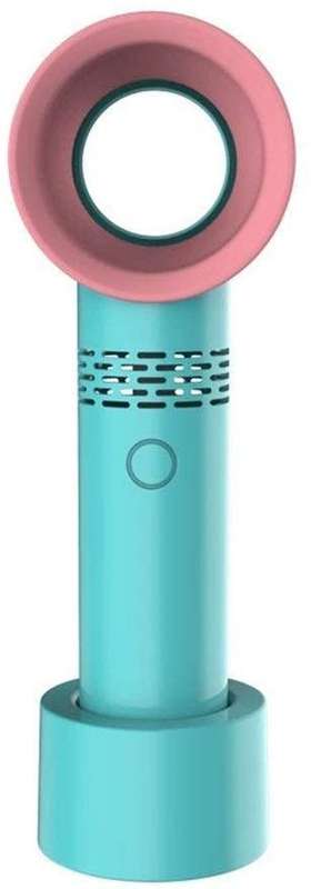 Mini Portable Cooling Fan Portable Handheld Cooling Fan Bladeless USB Mini Fan Desktop Leafless Fan