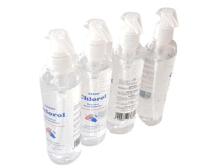 Chlorol Waterless Hand Sanitizer(Alcohol)- 250ml