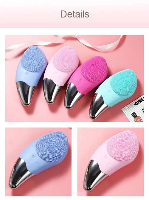 Facial Cleansing, Waterproof Silicone Electric Blackhead