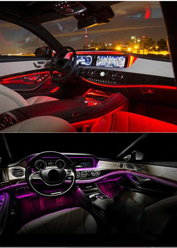 RGB Car Dashboard Atmosphere Lights