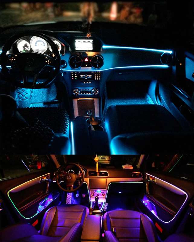 RGB Car Dashboard Atmosphere Lights