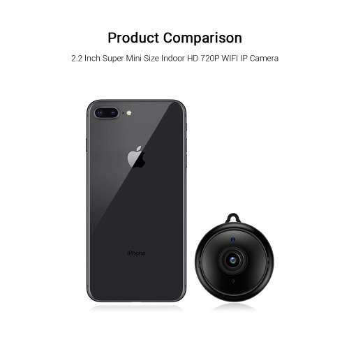 Mini Wifi IP HD Wireless Camera Nightvision Two Way Audio Motion Detection