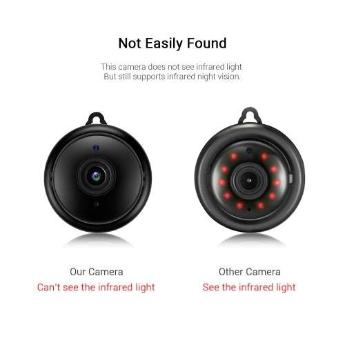 Mini Wifi IP HD Wireless Camera Nightvision Two Way Audio Motion Detection