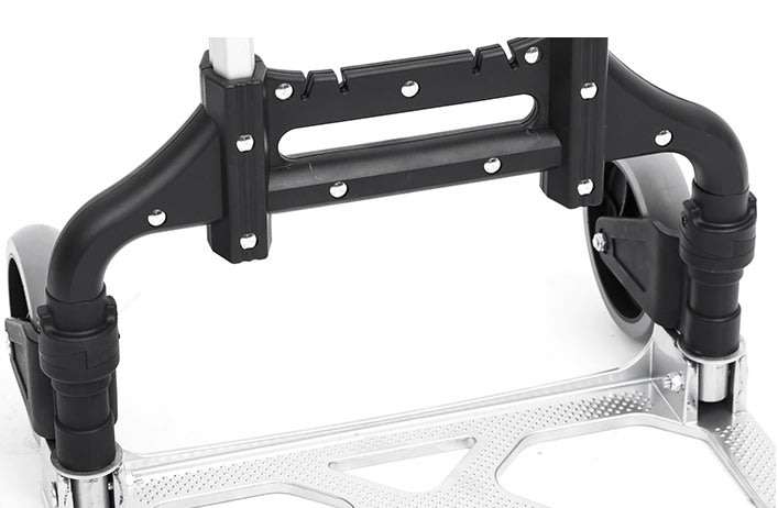 Storage travel use folding hand pull truck trolley
