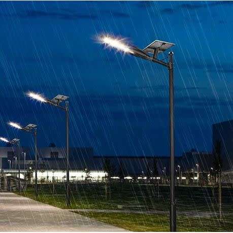 Solar Powered Street LED Light With Solar Panel And Remote -GD-750