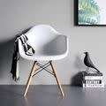 Set of 2 Amalfi Living and Dining Room Chairs - White