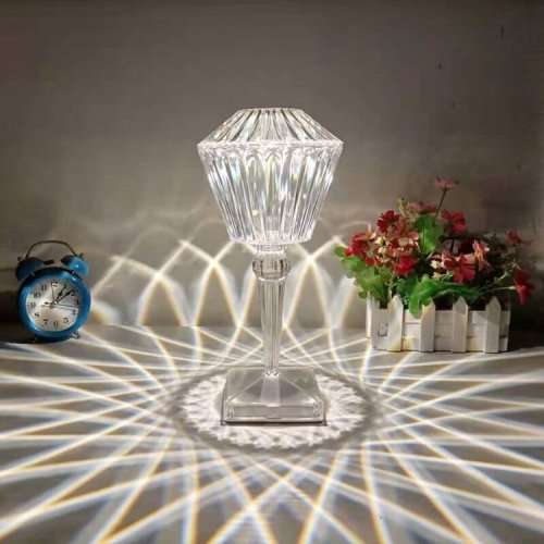 Indoor USB Charging Diamond Table Lamp PM-32