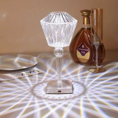 Indoor USB Charging Diamond Table Lamp PM-32
