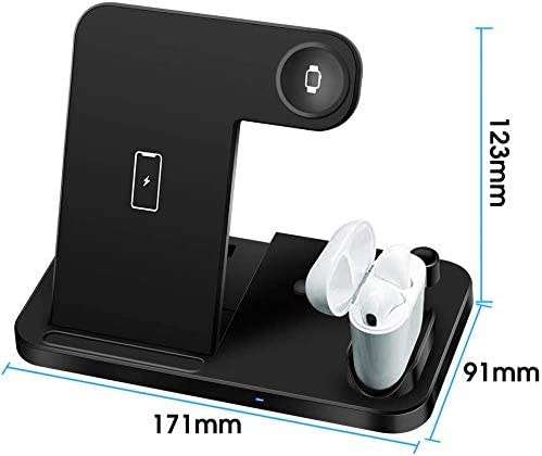 4 in 1 Wireless Fast Charger for iPhone, Apple Watch and AirPods