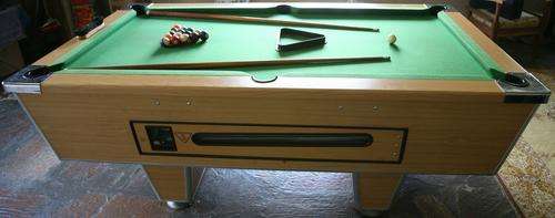 Coin Operated Pool Table