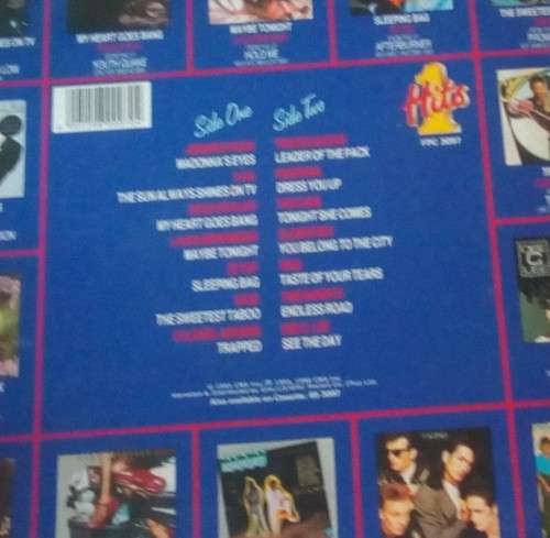 HITS 1 VINYL LP 1986
