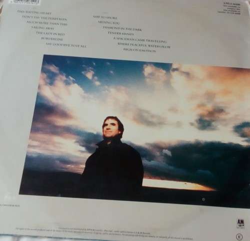 CHRIS DE BURGH - A SPARK TO A FLAME vinyl LP