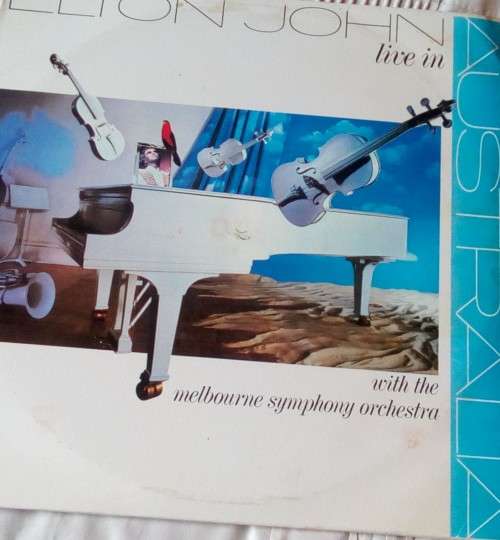 ELTON JOHN - Live in Australia Double Vinyl LP