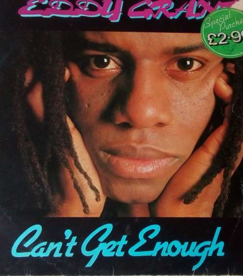 EDDIE GRANT - Can't get Enough Vinyl Lp - with poster