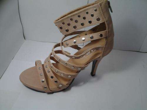 Beige Straps heels Size 7