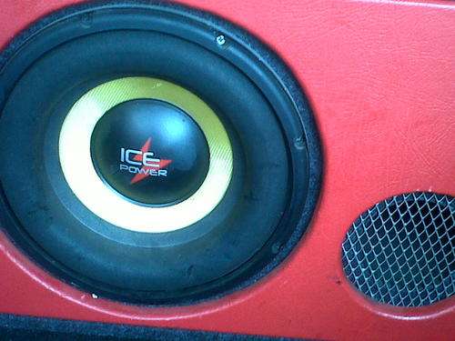 Ice Power competion sub in custom enclosure