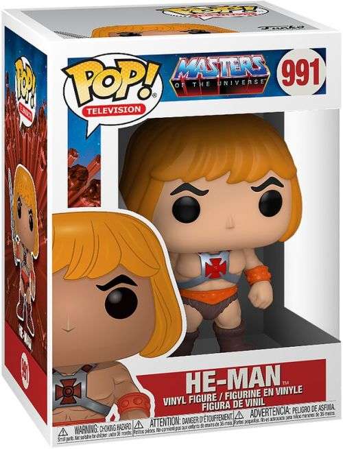 Funko TV Masters of the Universe - He-Man Vinyl Figure (New)