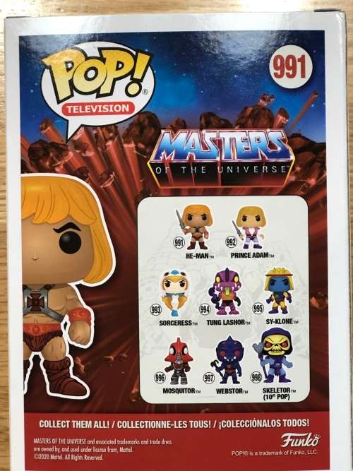 Funko TV Masters of the Universe - He-Man Vinyl Figure (New)