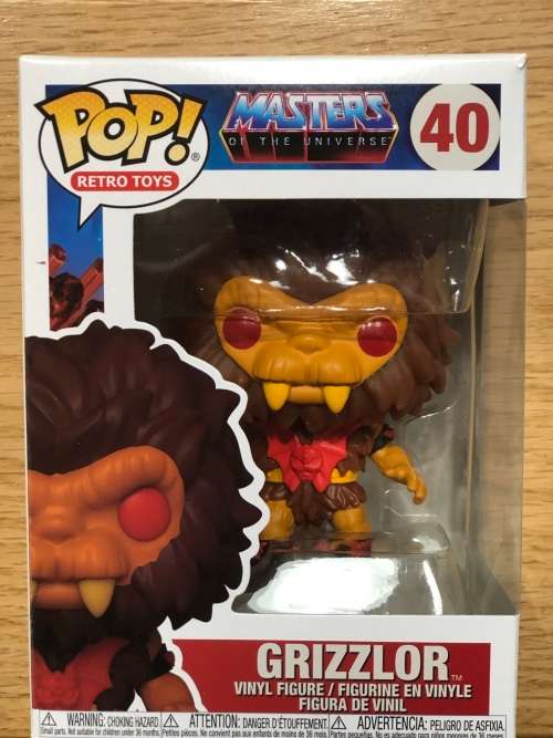 Funko Pop! Retro 40: Masters of the Universe - Grizzlor Vinyl Figure (New)