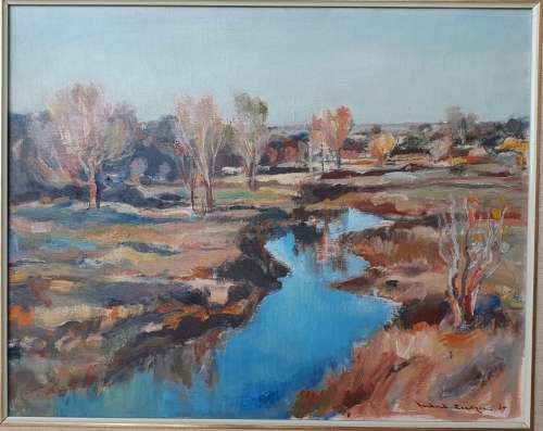 Herbert Coetzee oil painting