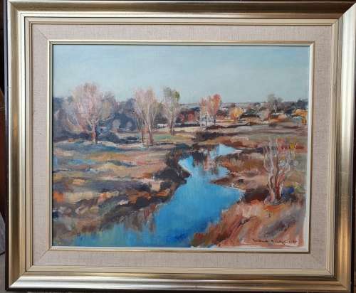 Herbert Coetzee oil painting