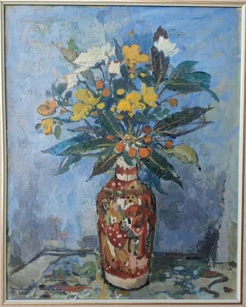 Herbert Coetzee oil painting
