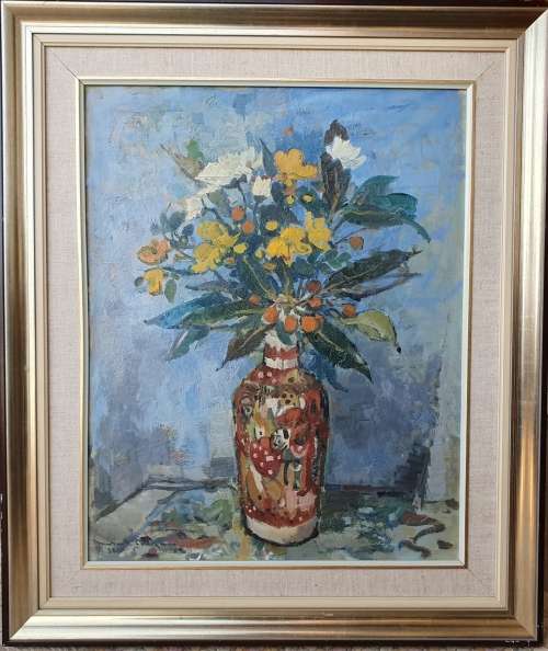 Herbert Coetzee oil painting