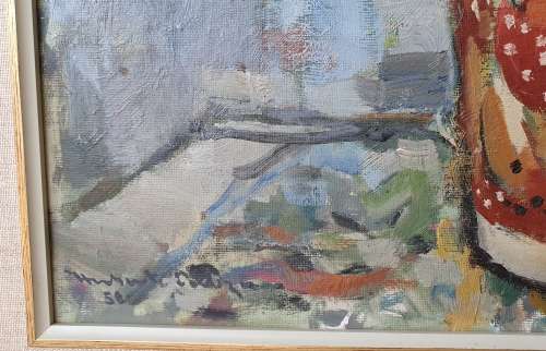 Herbert Coetzee oil painting