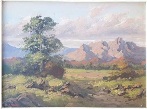 T. Scotty (Titta Fasciotti) oil painting